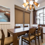 Рулонная штора Веда, 160х68 см, шир.крепл. 72 см, какао, СРШ-01МЭ-827