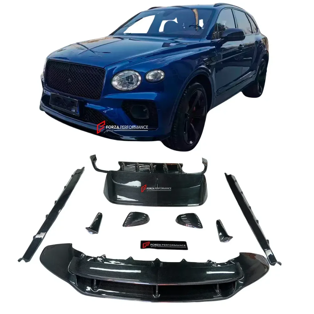 Карбоновый обвес для Bentley Bentayga Рестайлинг 2020+ Бентли Бентайга