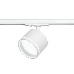 Трековый светильник однофазный ЭРА TR75-GX53 WH под лампу GX53 белый | Однофазные светильники под лампу