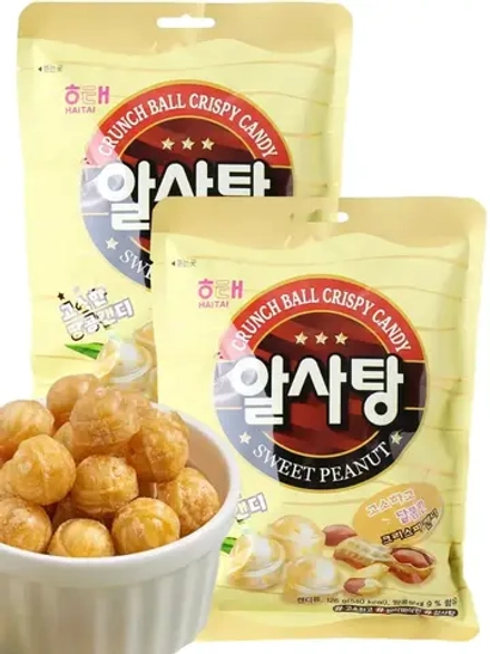 Леденцовая карамель со вкусом сладкого Арахиса 126 г * 2 шт