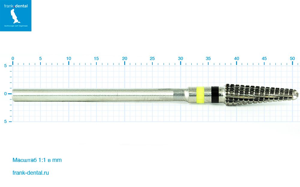 Фреза твердосплавная Frank Dental типа HP - C.79KFQ.104.040
