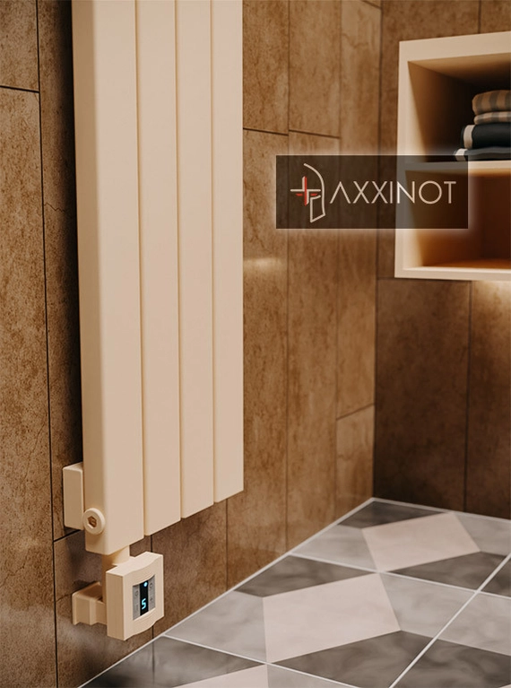 Axxinot Adero VE 1000 - вертикальный электрический трубчатый радиатор высотой 1000 мм