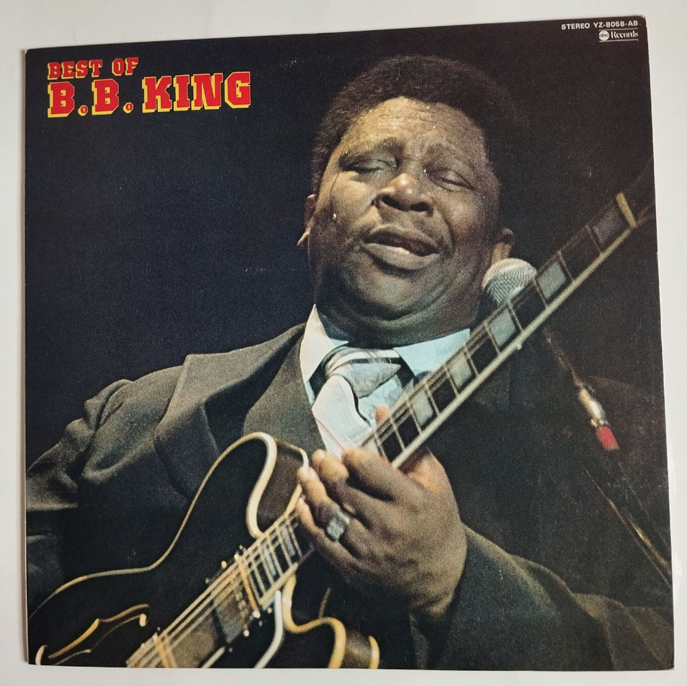 Винтажная виниловая пластинка LP Best Of B.B. King (Japan 1978) (No Obi)