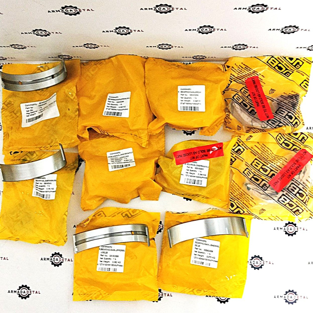 Комплект вкладышей коренных (0,25 мм) | 320/09474, 320/09254, 320/09336 | JCB