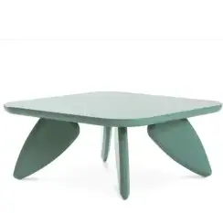 Журнальный столик Pix, 80х80 см, светло-зеленый