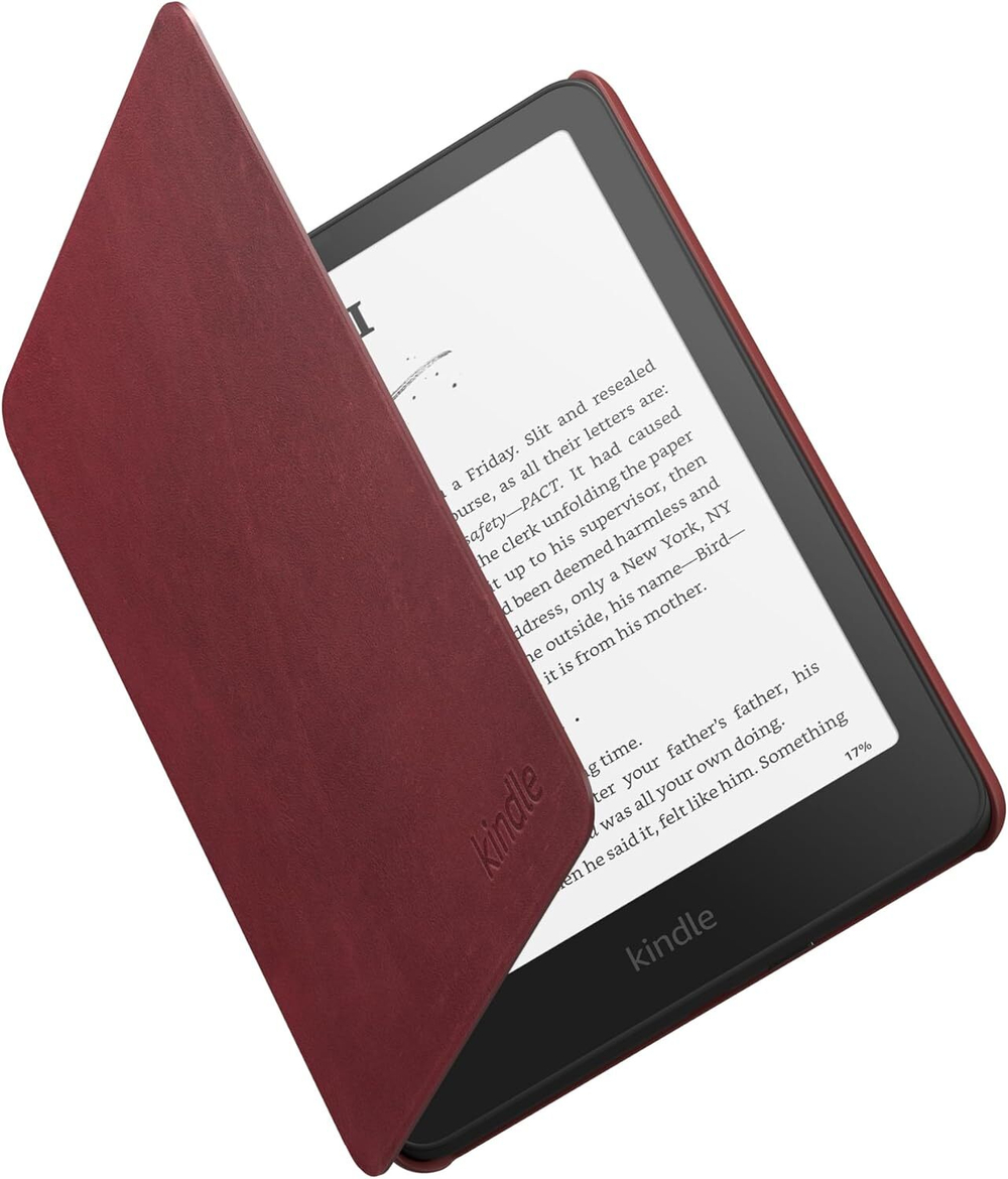 Оригинальная Обложка Kindle Paperwhite 2024 Premium Leather RUBY