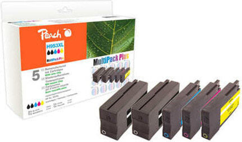 Peach 319958 Совместимый Черный, Голубой, Пурпурный, Желтый 0F319958