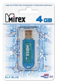 Флешка 4GB Mirex Elf Синий