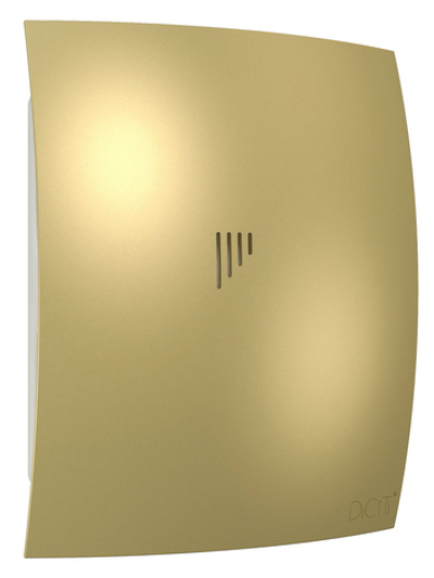 Вентилятор накладной BREEZE D125 обр.клапан Champagne DICITI