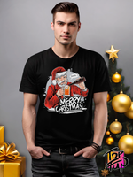 Футболка Санта с кружкой