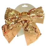 Бант на ёлку «Сияние» 20*22 см, Золото