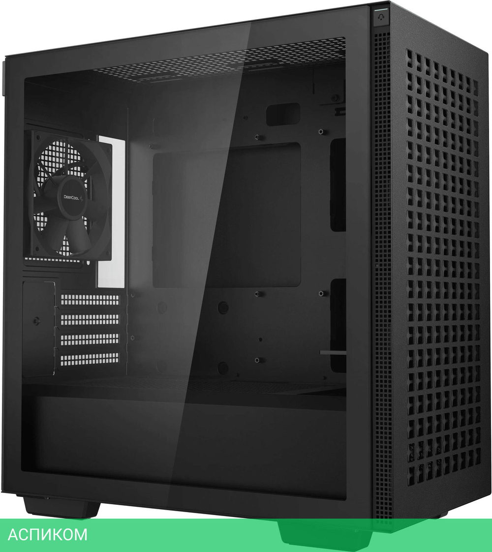 Корпус DeepCool CH370 ARGB БП PK650D (R-CH370BK-PK650-R-1)