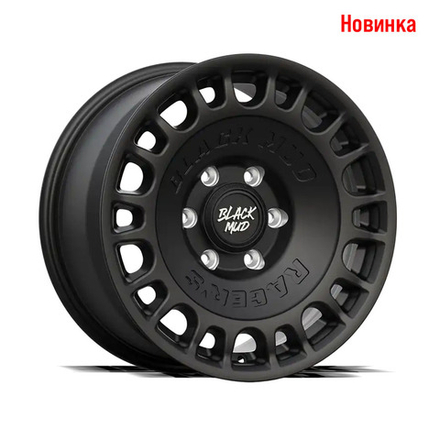 Диск колёсный литой BLACK MUD M680 R17 8.0 ET0 Matte Black
