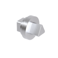 Личинка замка, для малой ручки, под ключ треугольного профиля 7мм