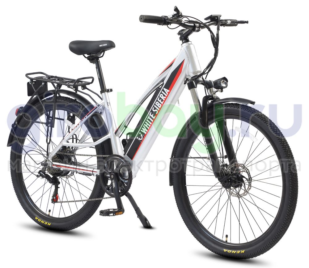 Электровелосипед WHITE SIBERIA CAMRY LIGHT 36V/11A 500W Silver Winter (Серебро)  фото 3 Электровелосипед WHITE SIBERIA CAMRY LIGHT 36V/11A 500W Silver Winter (Серебро)  фото 3 фото №4