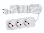 Удлинитель 3 розетки 1,5м с заземлением
