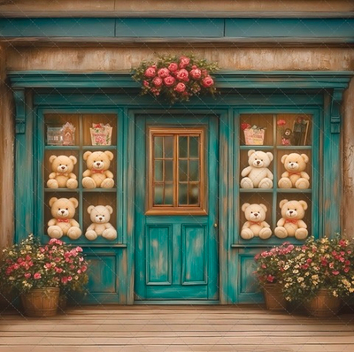 мими-Мишный магазин №2 - фон неопреновый