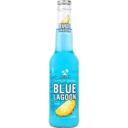 Напиток алкогольный Relax Blue Lagoon 0.33 л
