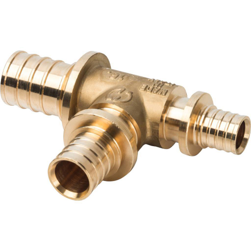 STOUT Тройник переходной 25*20*16 для труб из сшитого полиэтилена аксиальный*