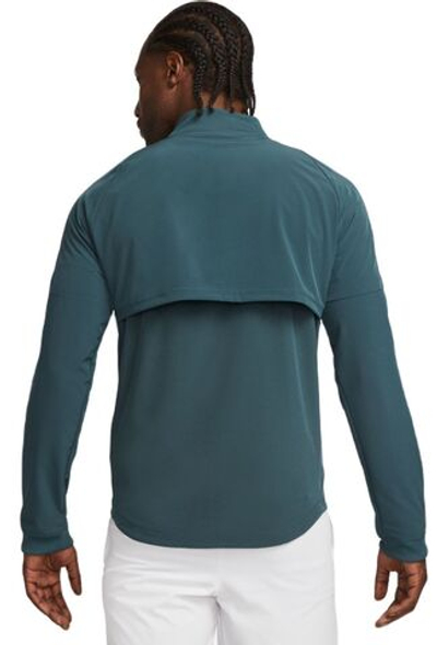 Мужская теннисная кофта Nike Court Dri-Fit Rafa Jacket - deep jungle/lime ice/white