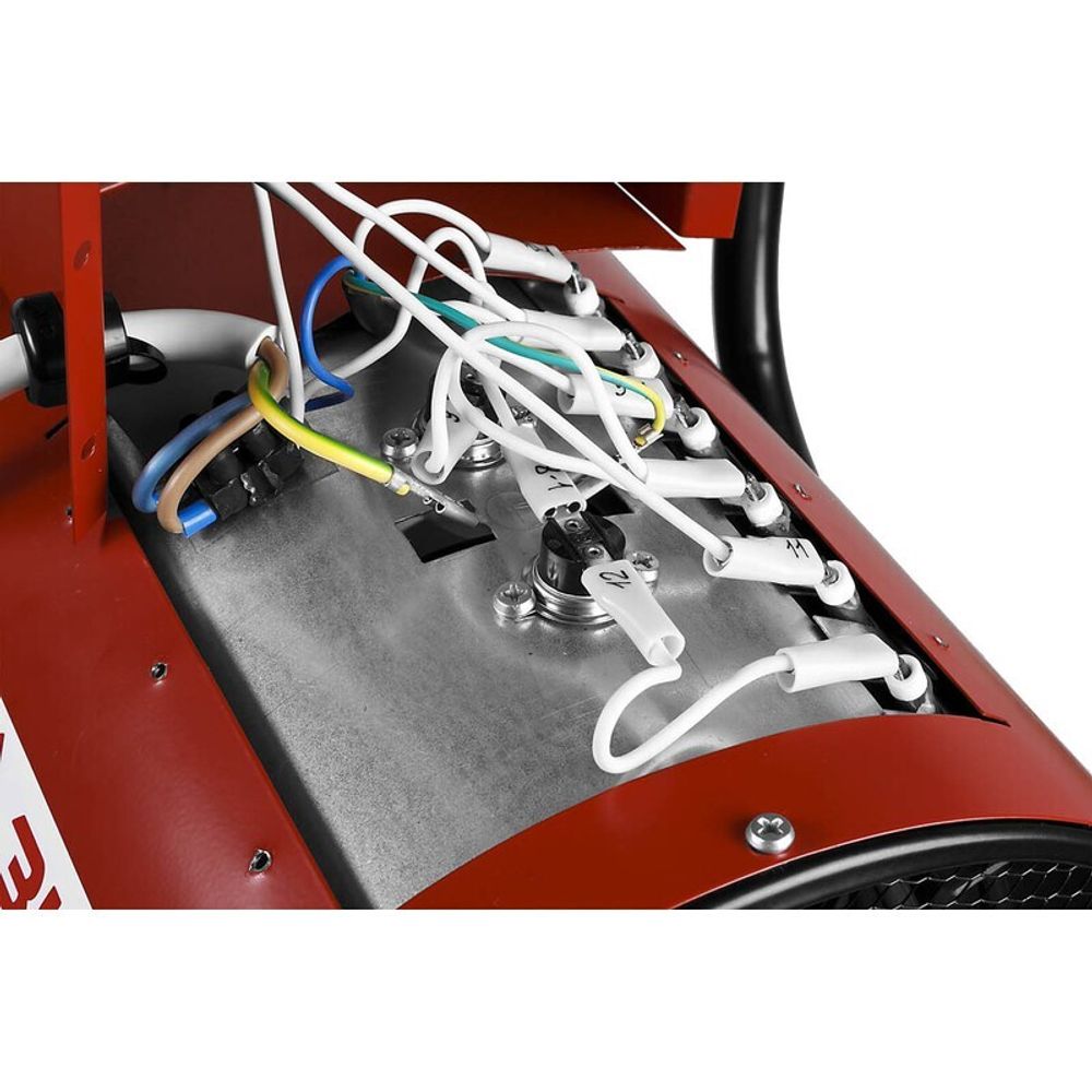 Тепловая пушка электрическая Зубр ЗТП-М1-2000 - [2 кВт / 220В]