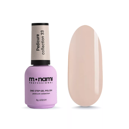 Monami Однофазный гель-лак Pedicure collection 33, 8мл