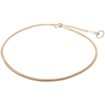 V.I.PET Ошейник-удавка с 2-я кольцами круглый 6 мм, 80 см