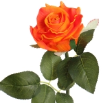 Цветок искусственный «Natur» 50см Роза персиковая