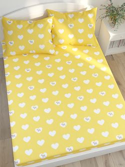 Постельное белье Сказка "Dogs /Жизель" евро  Наволочка 70х70 см 2 шт  Простынь  240х215 см  Пододеяльник 200х215 см , перкаль