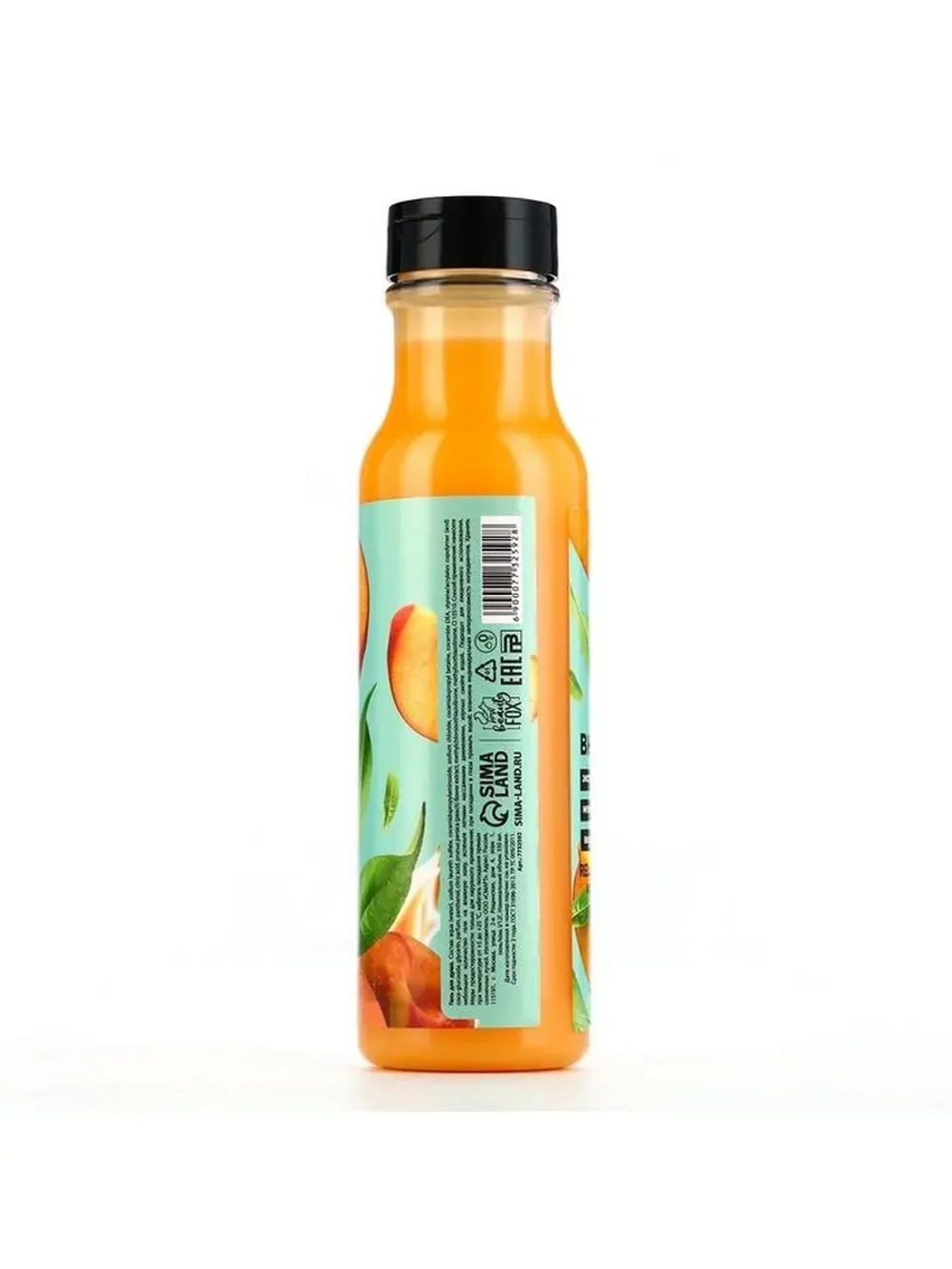 Гель для душа женский, 350 мл, аромат персика, BEAUTY FOOD