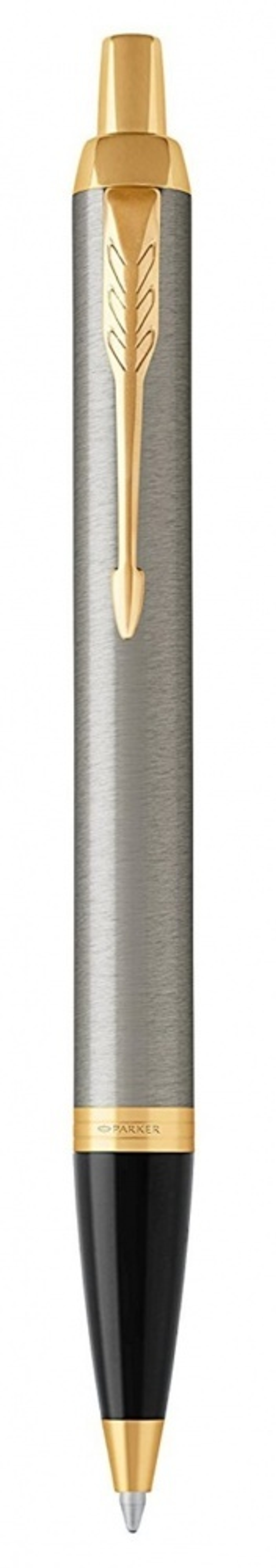 Набор Parker: Перьевая и Шариковая ручка Parker IM Core Brushed Metal GT