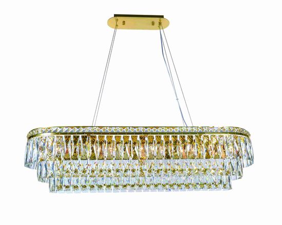 2785E/10A GOLD+CLEAR (1) Люстра NW