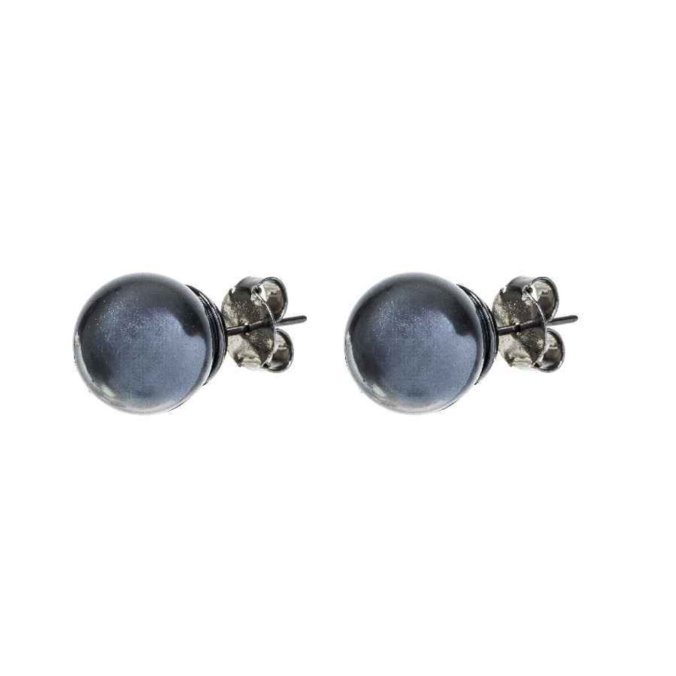 Серьги Possebon Graphite Pearl A0656.3 BW