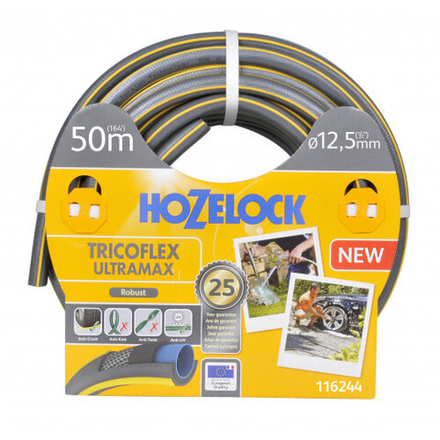 116244 HoZelock ШЛАНГ HoZelock 116244 TRICOFLEX ULTRAмAX 12,5 мм 50 м