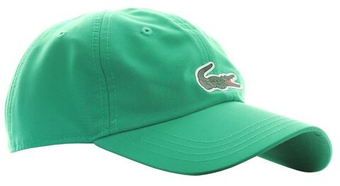 Теннисная кепка Lacoste SPORT Novak Djokovic Microfiber Cap - зеленый
