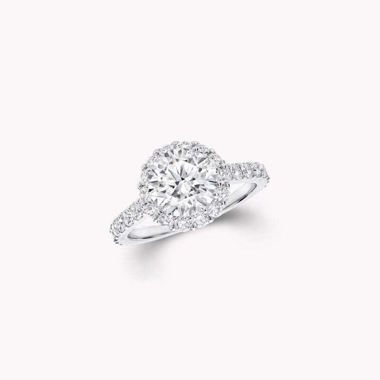 Кольцо Graff Icon Round Diamond Engagement Ring