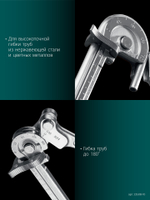 KRAFTOOL Кованый рычажный трубогиб для нержавеющей стали (23508-10)