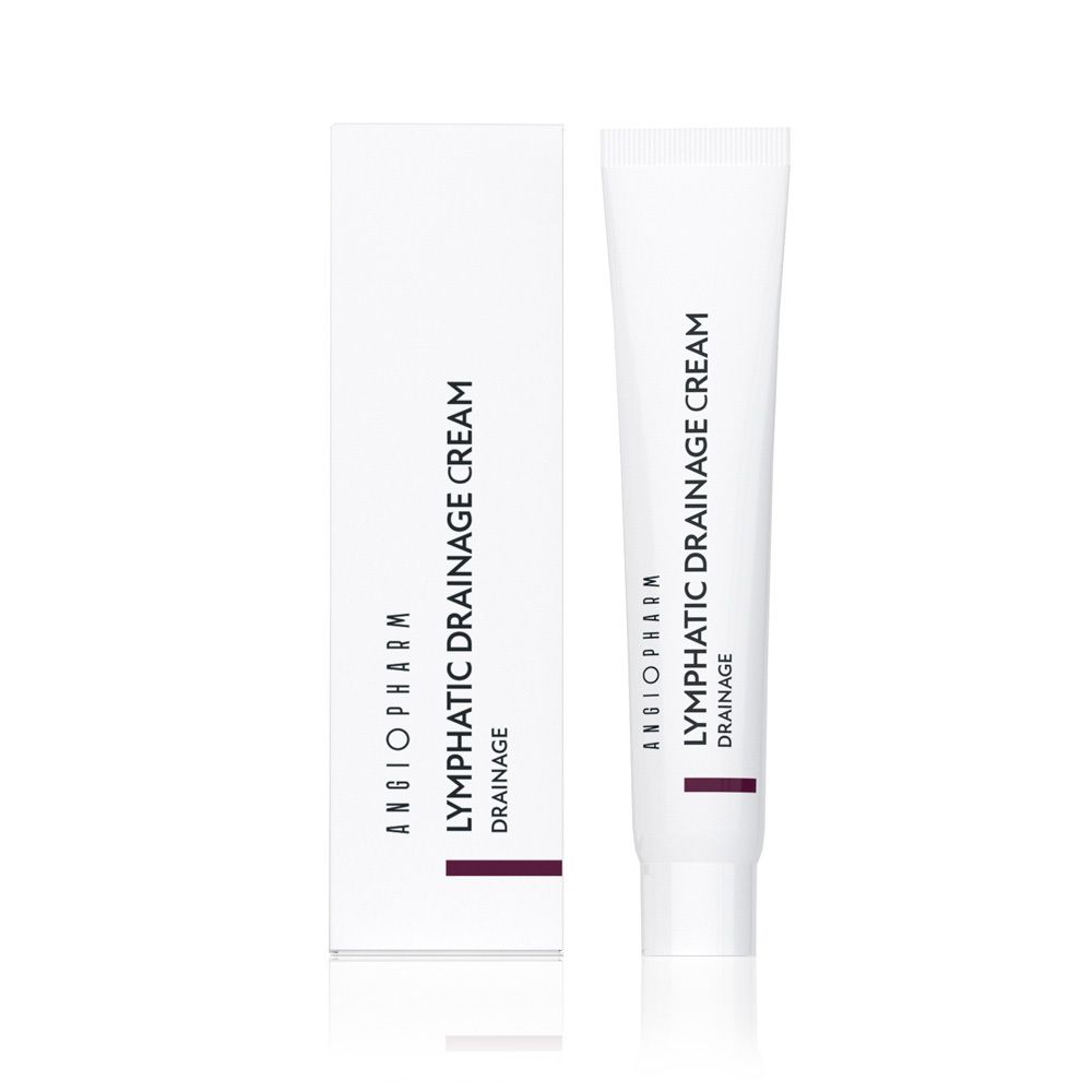 МИНИАТЮРА Крем для лица лимфодренажный ANGIOPHARM Lymphatic Drainage Cream 7 мл