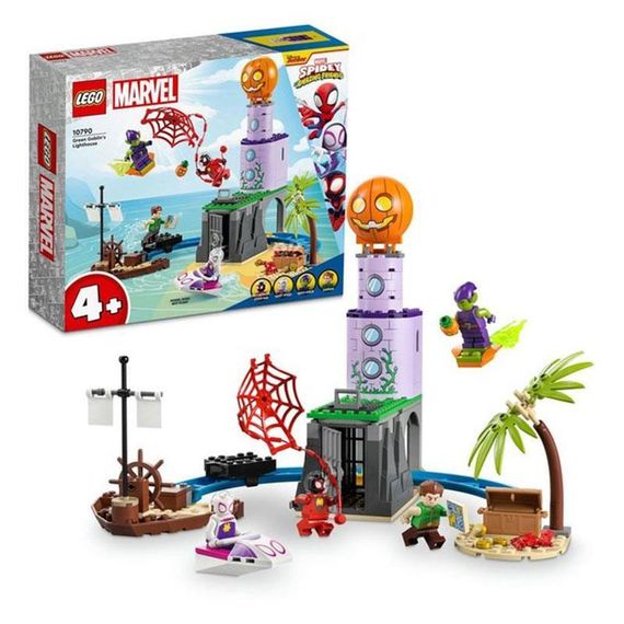 Lego konstruktor Marvel 10790 Team Spidey at Green Goblin&#39;s Lighthouse