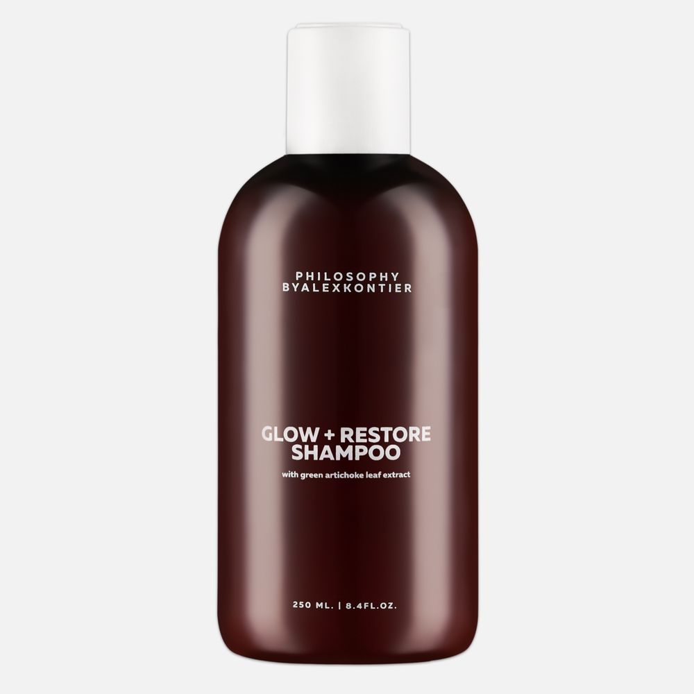 PHILOSOPHY BY ALEX KONTIER GLOW+RESTORE SHAMPOO Бондинг шампунь для блеска и реконструкции