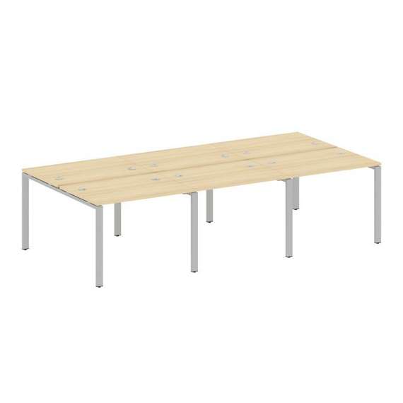 Метал Систем Рабочая станция на 6 мест на П-образном м/к БП.СМ-6.1