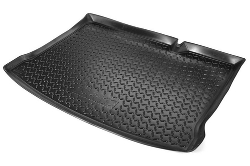 Коврик в багажник автомобиля Rival для Renault Sandero I, II поколение 2009-2018 2018-н.в./Sandero Stepway I, II поколение 2010-2018 2018-н.в., полиуретан, 14703002