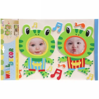 Наклейка-фоторамка 30*50см «Zoo-Frog» на 2 фото EK-XAT1001