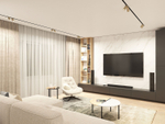 DK8012-BG Акцентный светильник SMART SPOT DOUBLE 2x9W DIM 3000K-6000K, матовое золото с черным