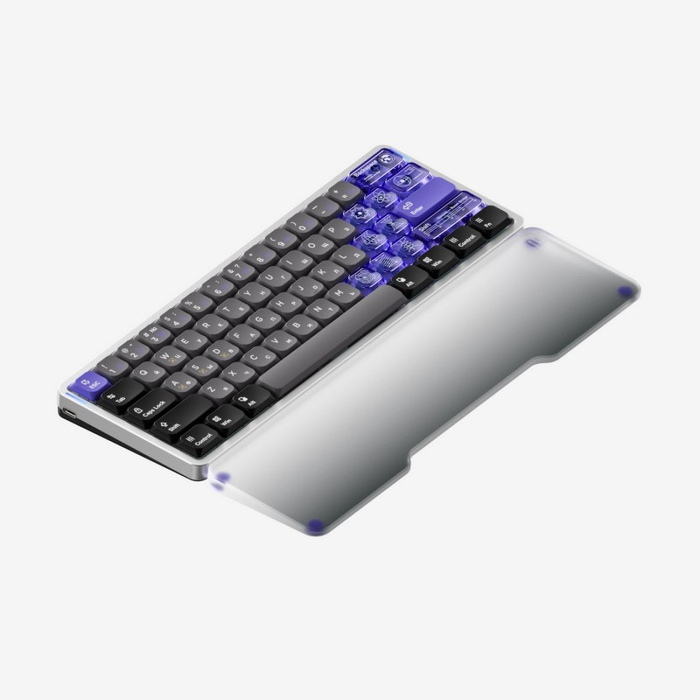 Ультратонкая игровая клавиатура на магнитных переключателях NuPhy Air60 HE, Low-Profile Magnetic Jade Pro Switch (Air60HE-SS-JPRO)