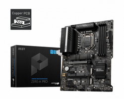 Материнская плата MSI Z590 S1200 ATX Z590-A PRO RTL