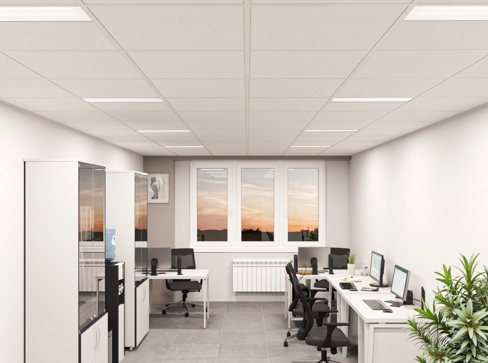 Светильник LED ДВО 26Вт 6500К 3375Лм IP65 призма 595х180х40мм DARKLUM