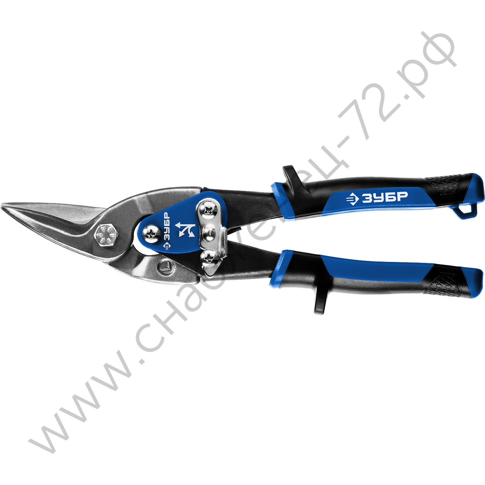 ЗУБР 250 мм, Левые ножницы по металлу, Профессионал (23130-L)