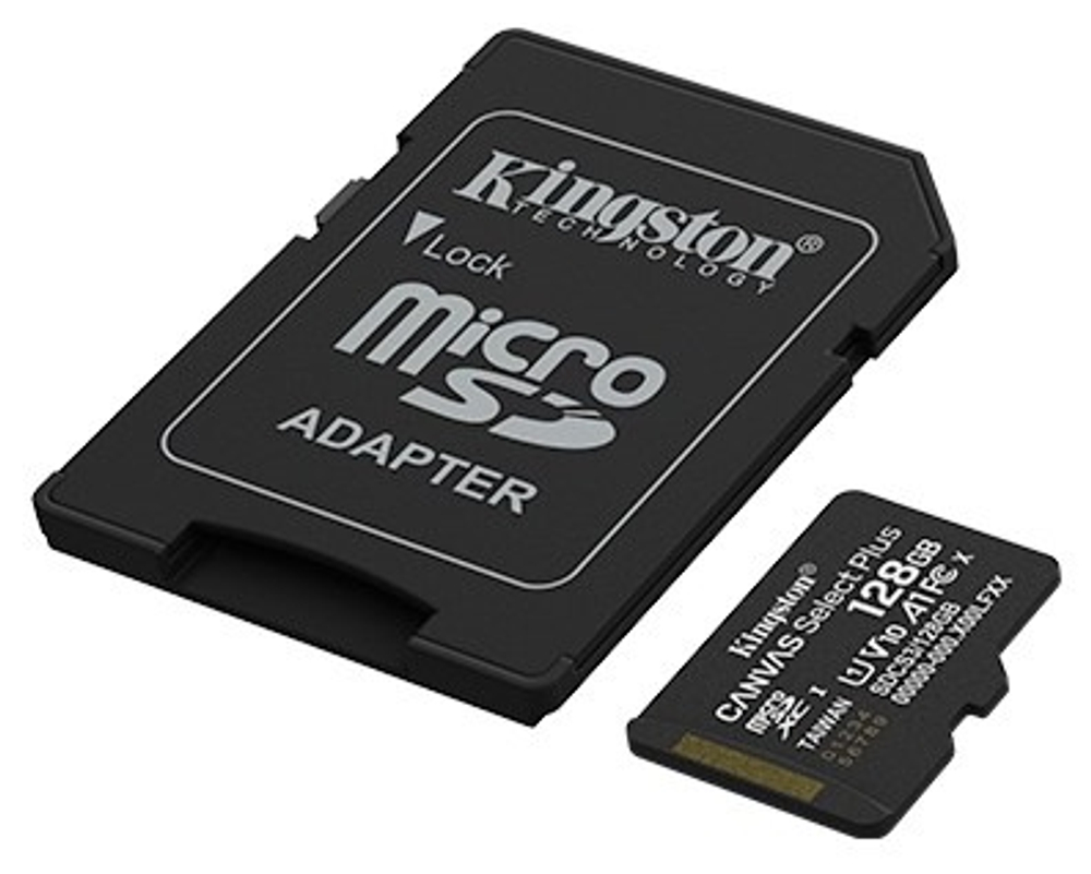 Карта памяти Kingston microSD SDCS3/128GB 128 Гб