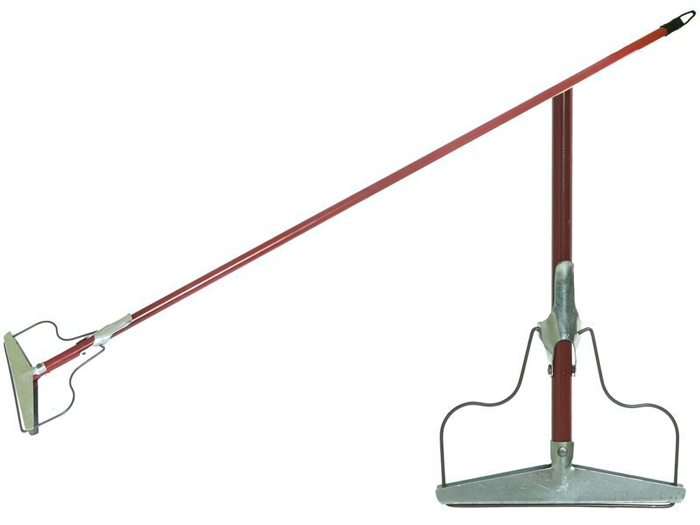 Тряпкодержатель с металлическим черенком, 1220*190мм "Летяга"